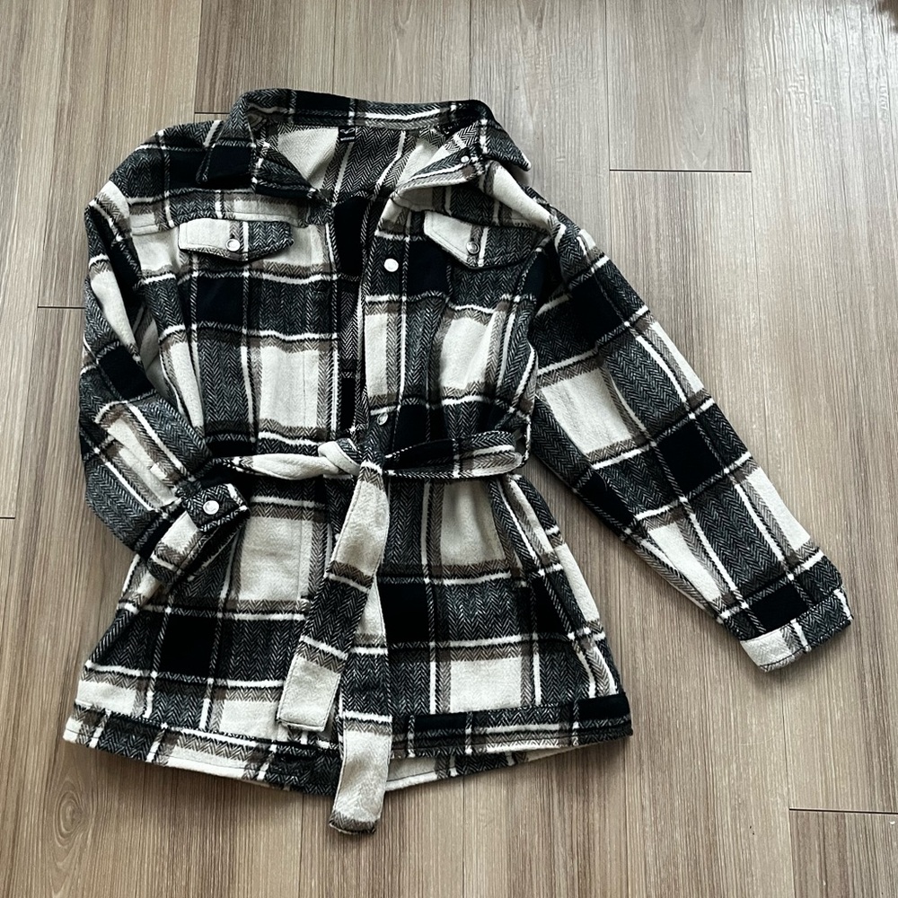Windsor Plaid Coat